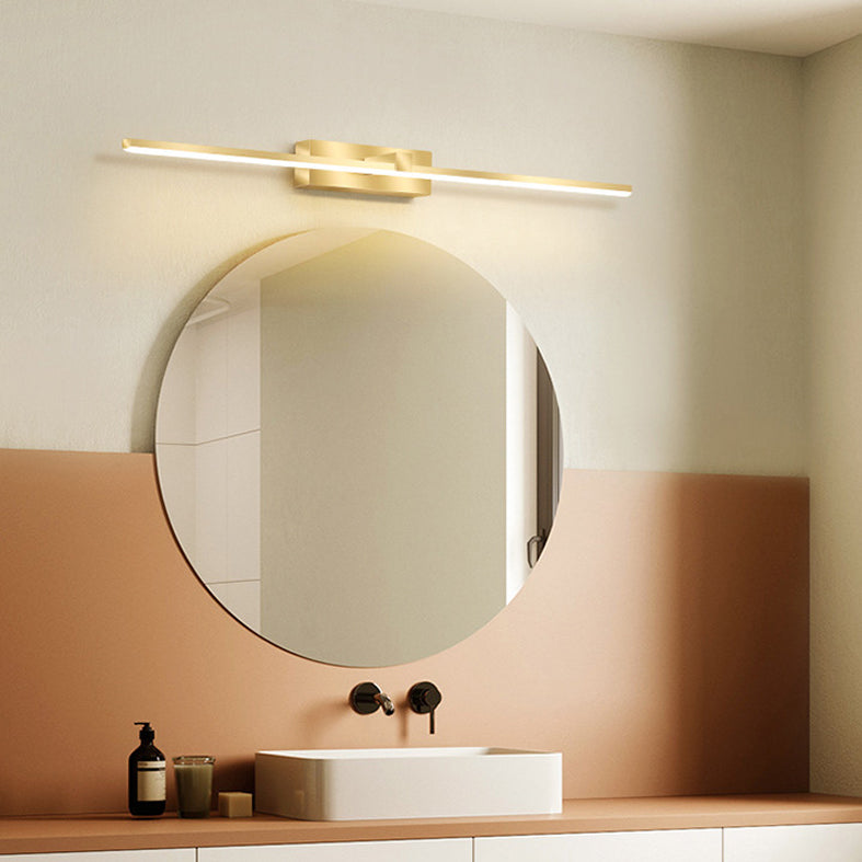 Vanité allongée Lumières murales postmodernes simplicité applique murale acrylique pour salle de bain