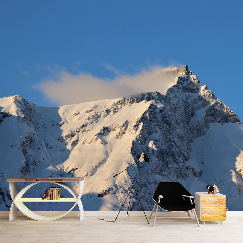 Alpine Wall Covering Water Resistant Mural Wallpaper for Home Decoration