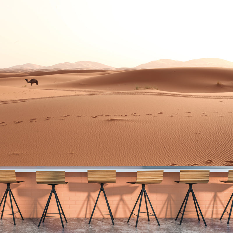 Desert Mural Wallpaper for Decoration Simplicity Living Room Wall Covering