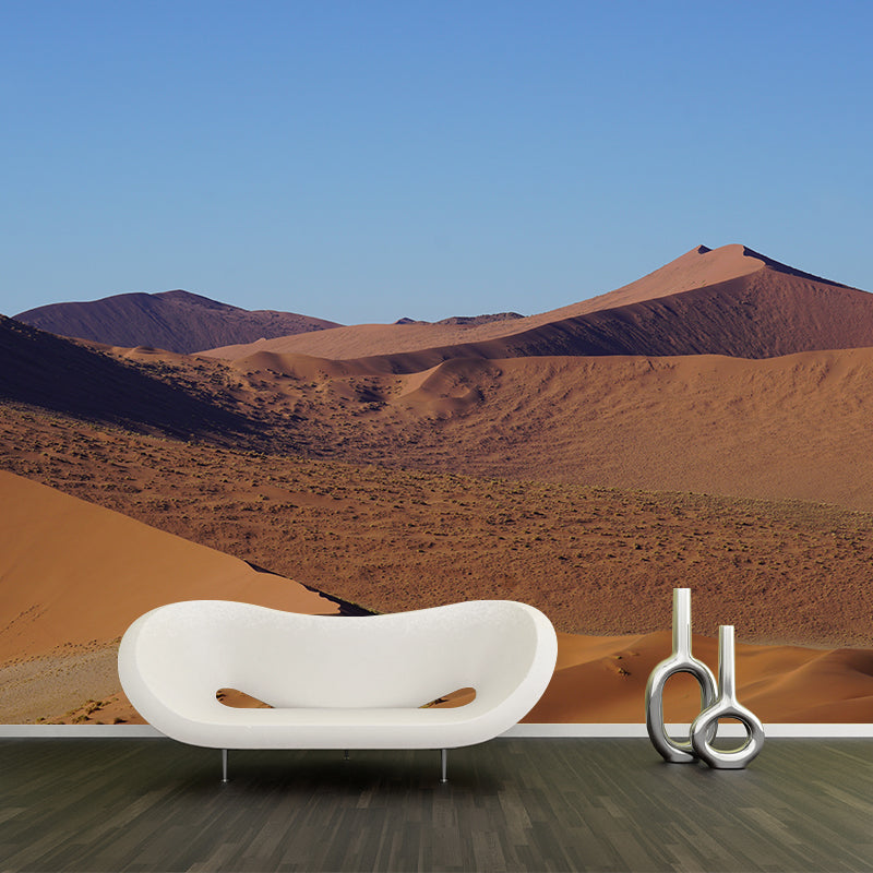 Big Desert Scenery Mural Wallpaper Washable Modern Living Room Decoration