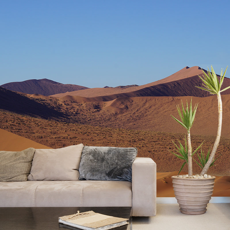 Big Desert Scenery Mural Wallpaper Washable Modern Living Room Decoration