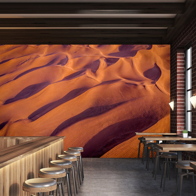Boundless Desert Scenery Mural Wallpaper Contemporary Living Room Decoration