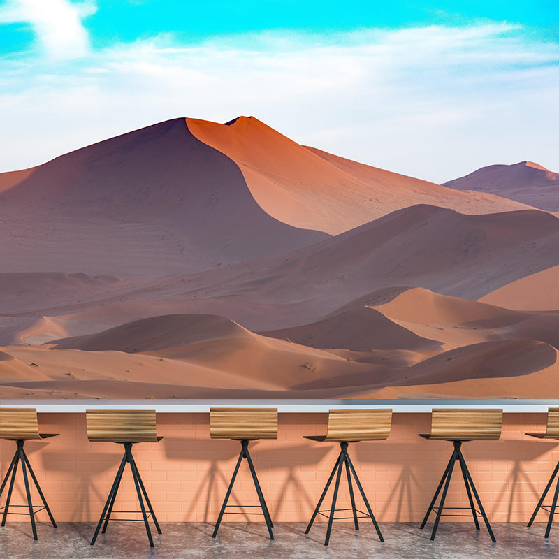 Boundless Desert Scenery Mural Wallpaper Contemporary Living Room Decoration
