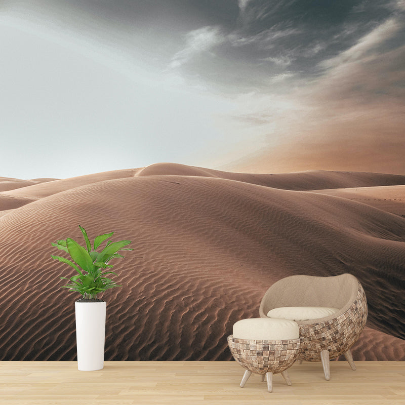 Big Desert Scenery Mural Wallpaper Environmental Modern Living Room Decoration