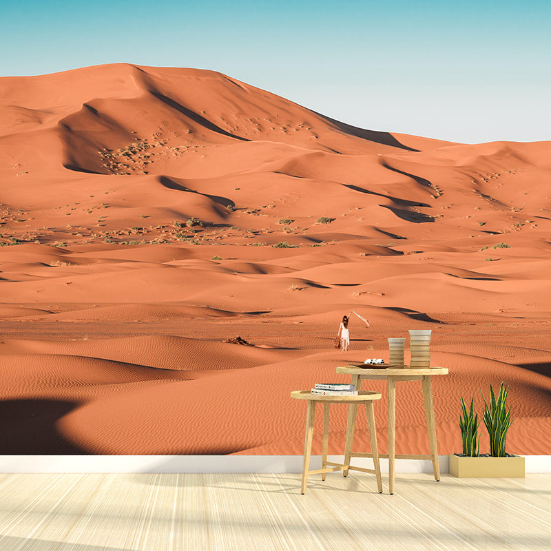 Big Desert Scenery Mural Wallpaper Environmental Modern Living Room Decoration