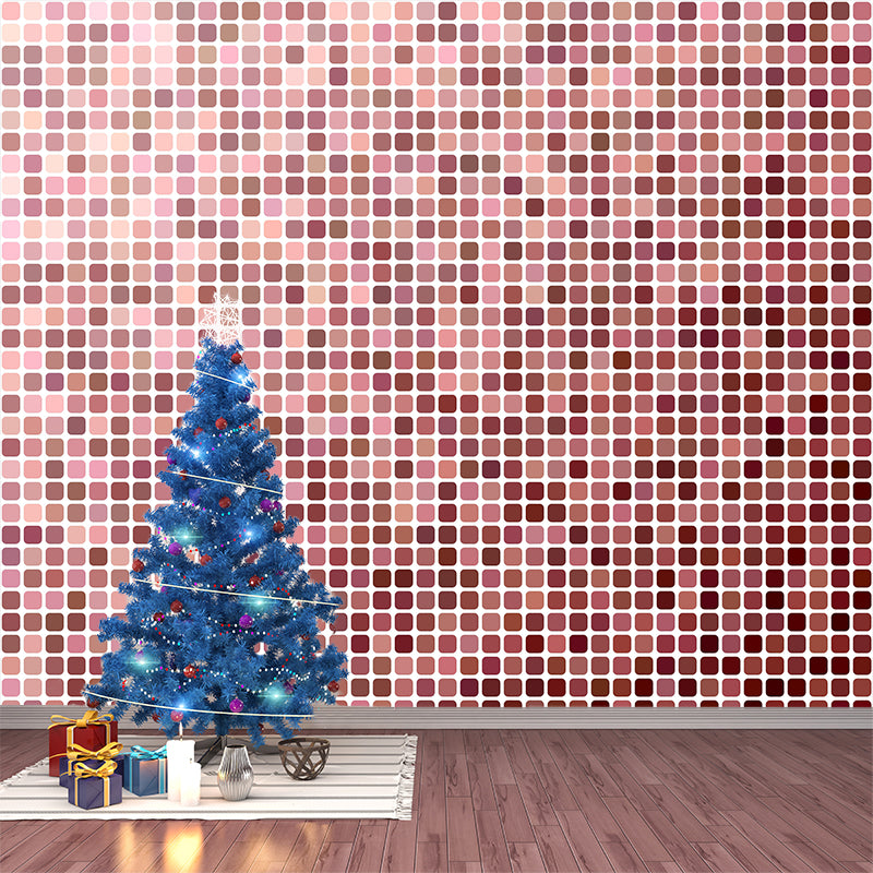 Extra Large Stripe Mural Eco-friendly Illustration Style Wall Art for Home Decor