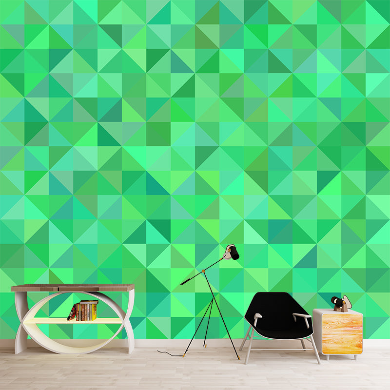 Customized Geometry Pattern Wall Mural Home Living Room Bedroom Decals