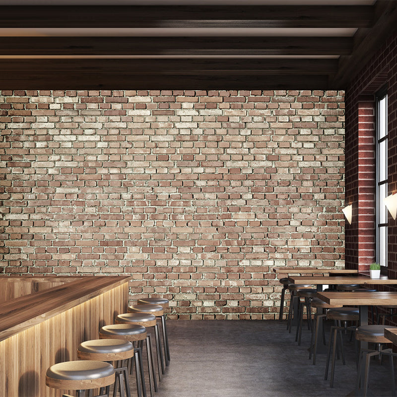 Customized Mural Industrial Style Brick Surface Wallpaper Living Room Wall Decor