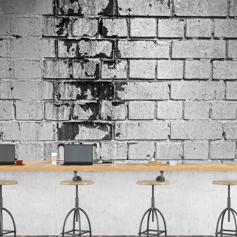 Customized Mural Industrial Style Brick Surface Wallpaper Living Room Wall Decor