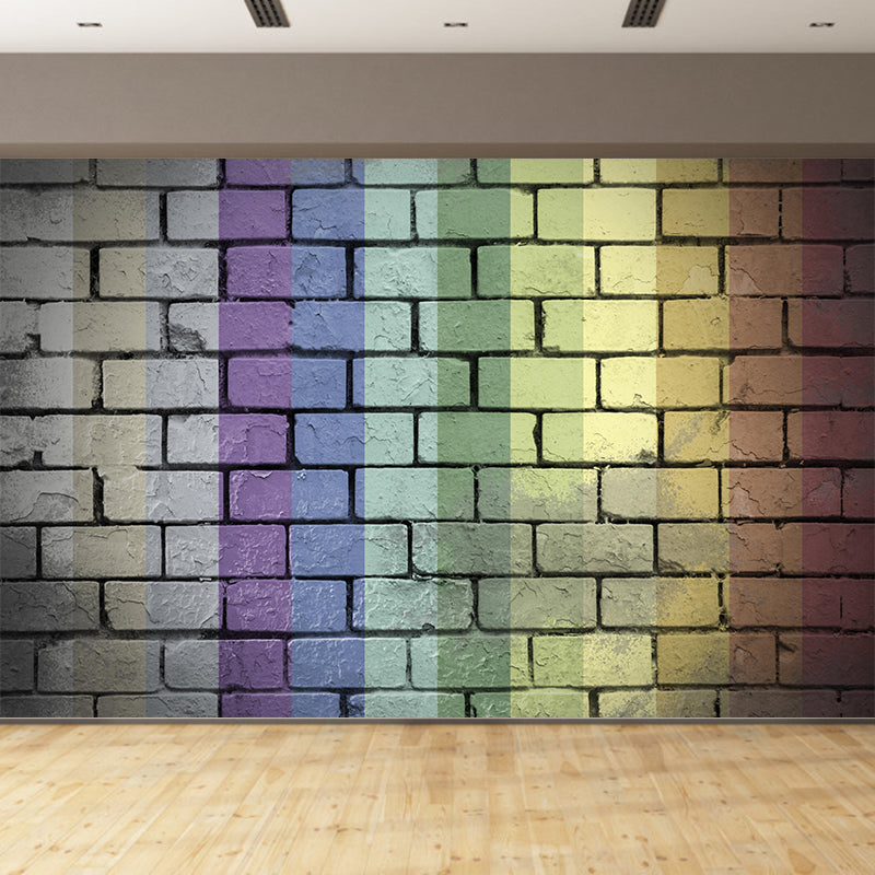 Brick Wall Covering Murals Environment Friendly Wallpaper Sitting Room Wall Decor