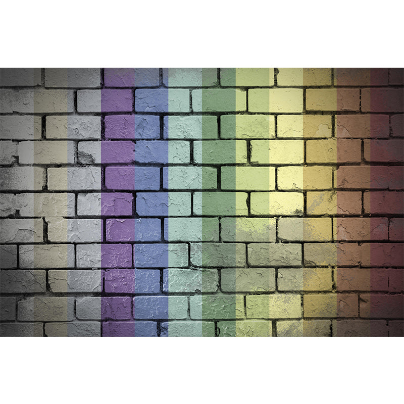 Brick Wall Covering Murals Environment Friendly Wallpaper Sitting Room Wall Decor