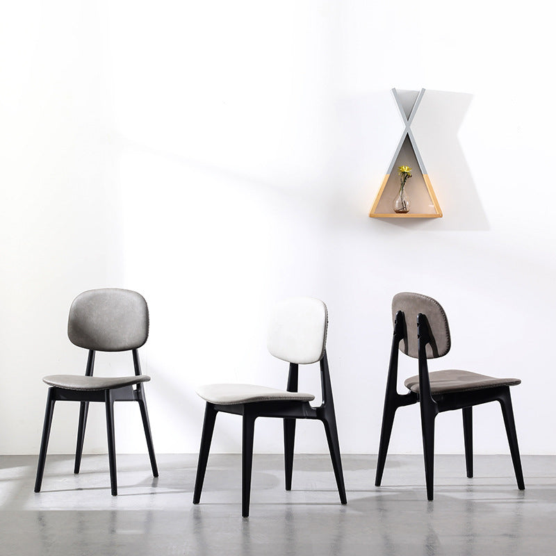 Chaise latéral moderne sans bras sans bras intérieur