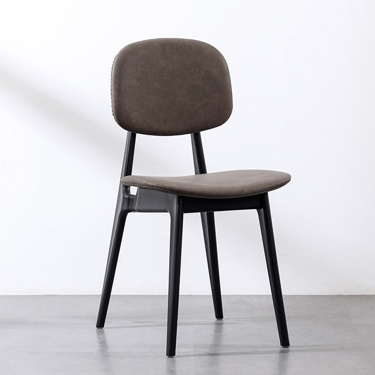 Chaise latéral moderne sans bras sans bras intérieur