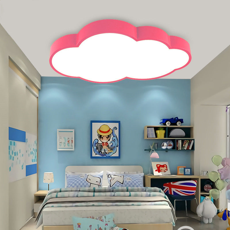 Plafonnier encastré nuage de style moderne en métal 1 lumière LED luminaire encastré