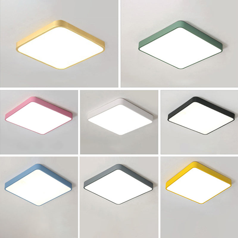 Metal Geométrico Nivelado De Montaje De Iluminación Techo Techo De Iluminación Estilo Moderno 1-Luz De Descarga De Luz