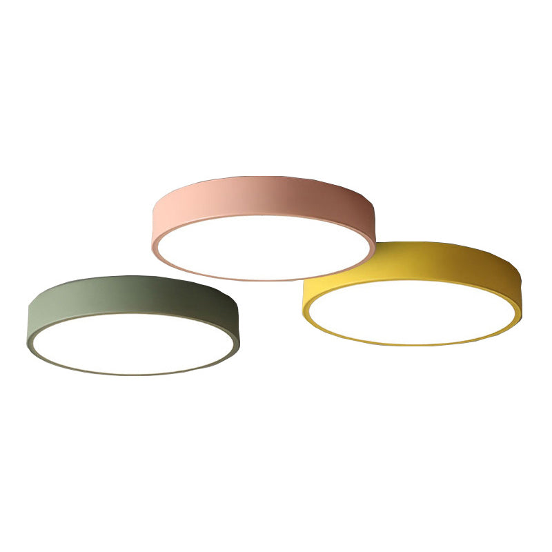 Metal Geométrico Nivelado De Montaje De Iluminación Techo Techo De Iluminación Estilo Moderno 1-Luz De Descarga De Luz