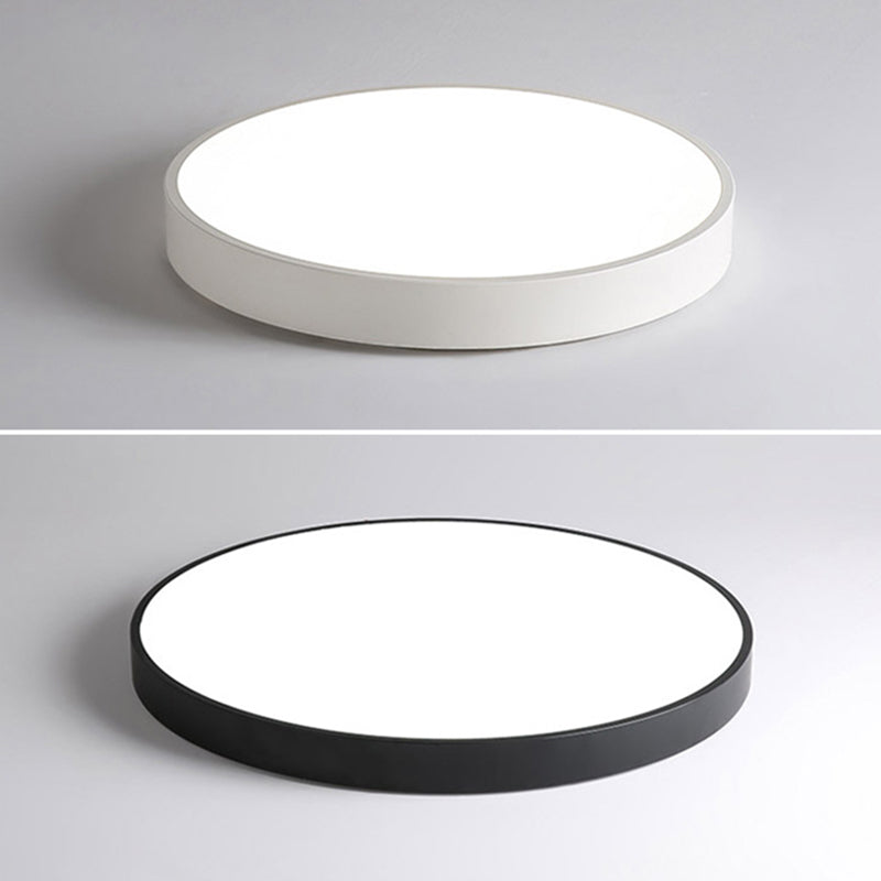 Metal Geometric Flush Mount Ceiling Lighting Fixture Modern Style 1-Light Flush Light
