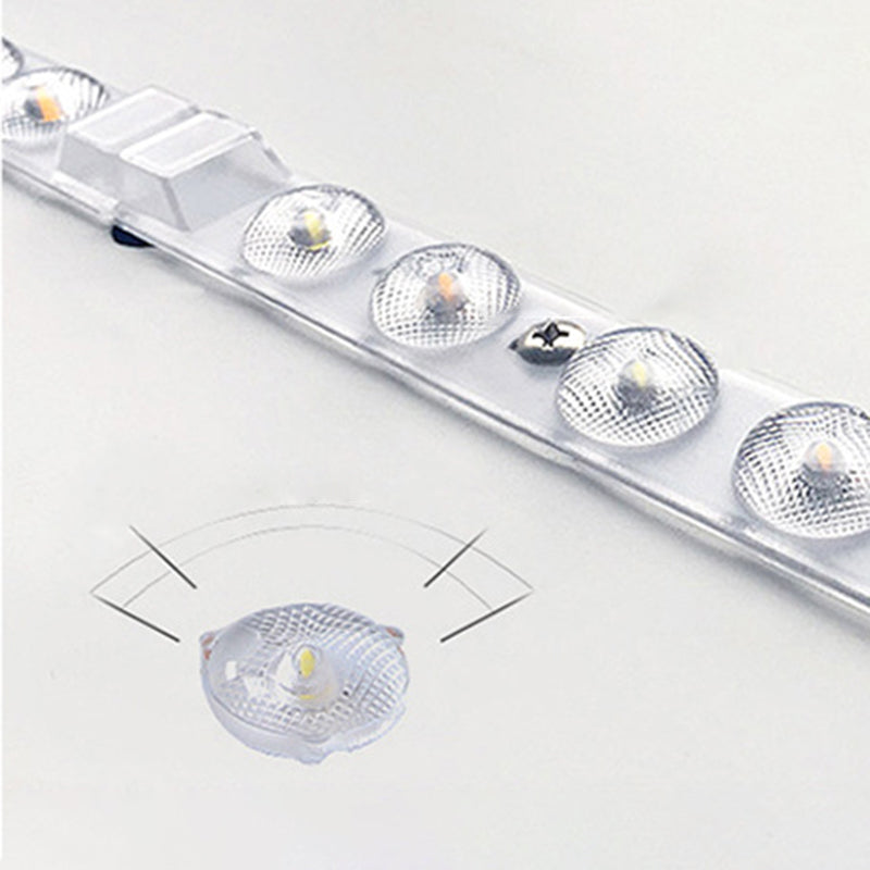 Metal Geométrico Nivelado De Montaje De Iluminación Techo Techo De Iluminación Estilo Moderno 1-Luz De Descarga De Luz
