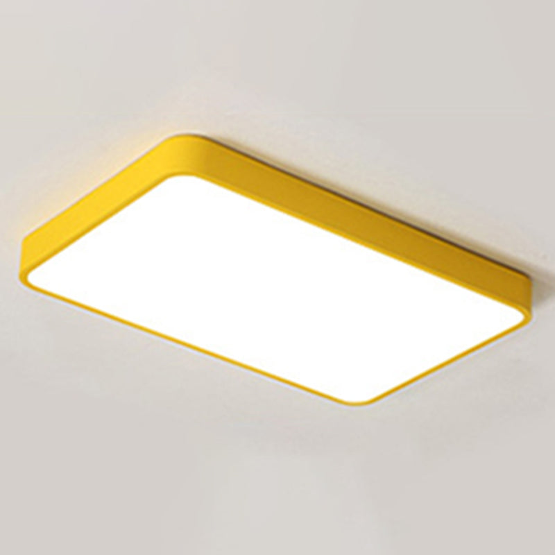 Metal Geométrico Nivelado De Montaje De Iluminación Techo Techo De Iluminación Estilo Moderno 1-Luz De Descarga De Luz