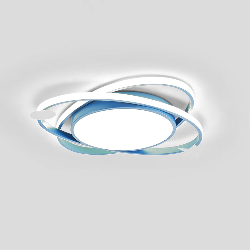 Metal geométrico de montaje ligero de estilo moderno 1 Cabeza de montaje de la cabeza de montaje de luces para niños habitación