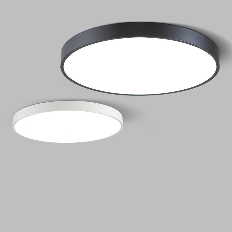 Luces de techo de montaje en superficie LED de metal cilíndrico Luz de montaje empotrado de estilo moderno de 1 luz