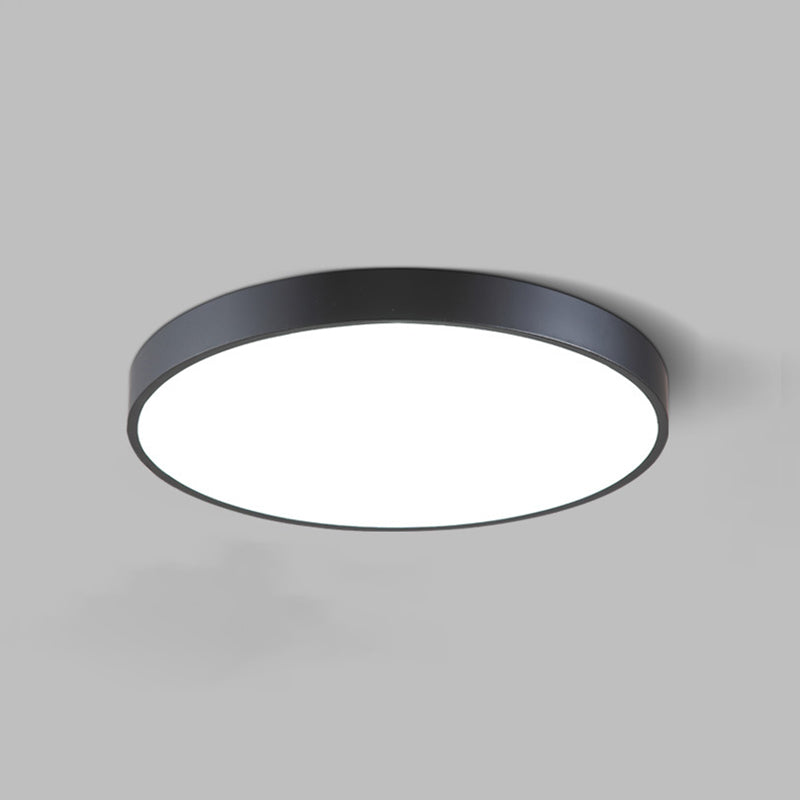 Luces de techo de montaje en superficie LED de metal cilíndrico Luz de montaje empotrado de estilo moderno de 1 luz