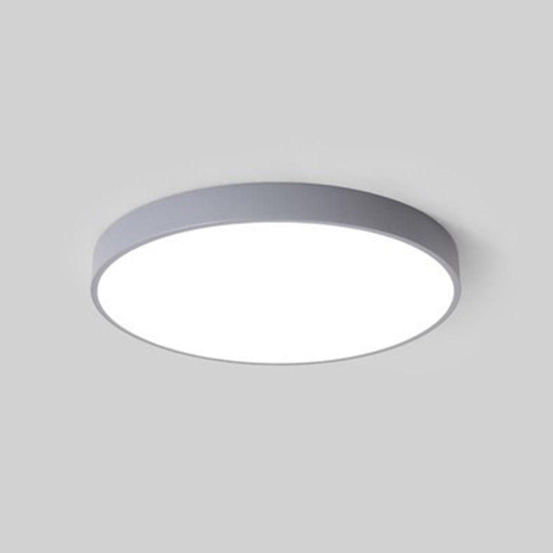 Luces de techo de montaje en superficie LED de metal cilíndrico Luz de montaje empotrado de estilo moderno de 1 luz
