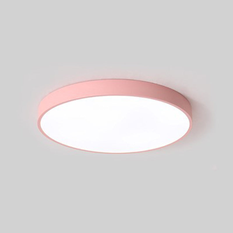 Luces de techo de montaje en superficie LED de metal cilíndrico Luz de montaje empotrado de estilo moderno de 1 luz