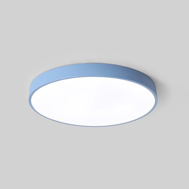 Luces de techo de montaje en superficie LED de metal cilíndrico Luz de montaje empotrado de estilo moderno de 1 luz