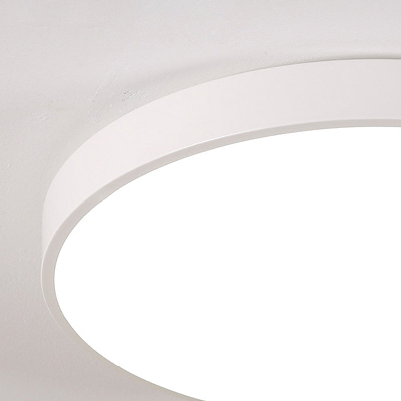 Cylinder Metal Led Surface Mount Ceiling Lights 1-Light Modern Style Flush Mount Light