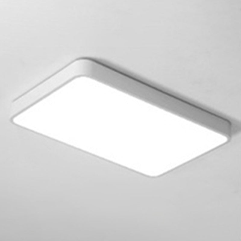 Plafonniers géométriques à montage en surface à 1 lumière LED, luminaires encastrés en métal de style moderne