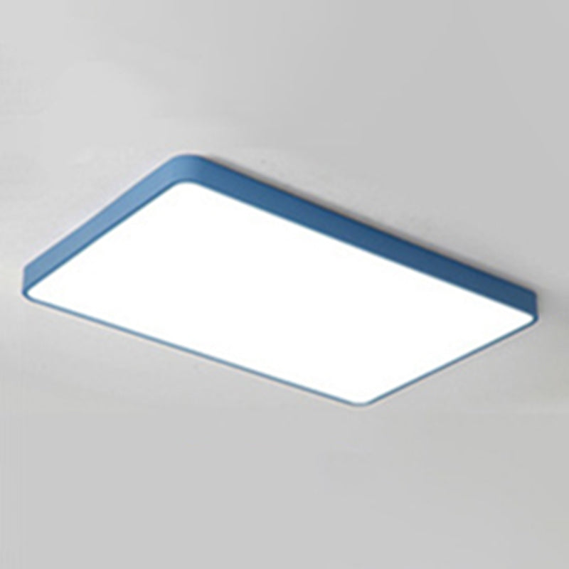 Plafonniers géométriques à montage en surface à 1 lumière LED, luminaires encastrés en métal de style moderne