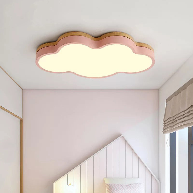 Moderne, wolkenförmige Unterputzbeleuchtung aus Metall mit 1 LED-Unterputzleuchte