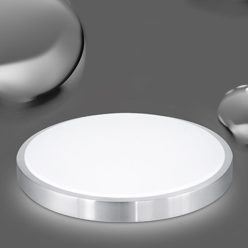 Round 1-Light Flush Mount Ceiling Lights Acrylic Modern Style Flush Ceiling Light Fixtures