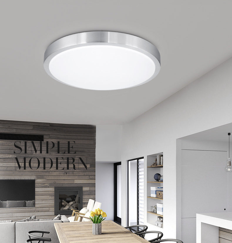 Round 1-Light Flush Mount Ceiling Lights Acrylic Modern Style Flush Ceiling Light Fixtures