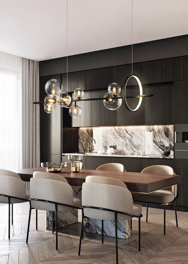 Globe Chandelier Pendant Lighting Fixtures Modern Lighting Chandelier Glass Pendant Chandelier