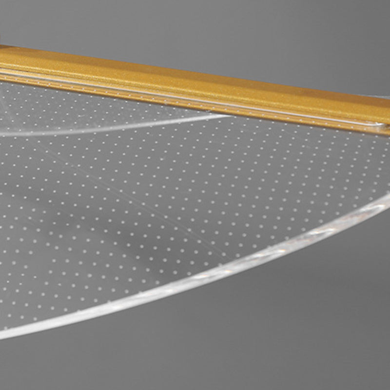 Lampadario geometrico lampadario moderno illuminazione isola metallo 1 luci dell'isola luminosa in nero