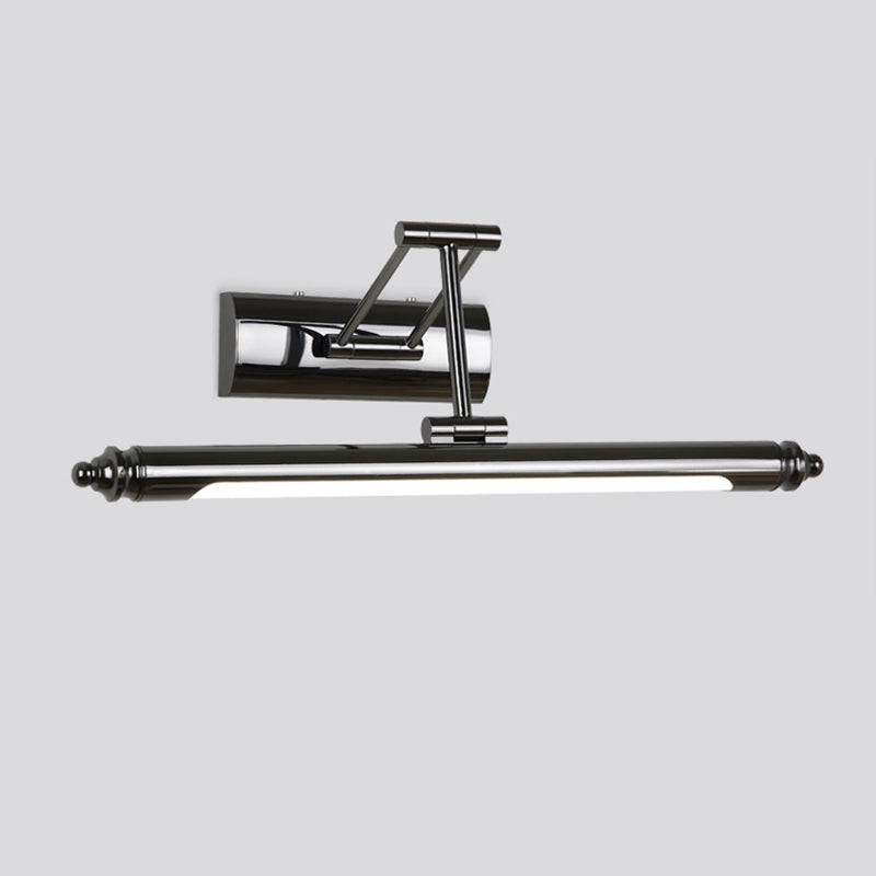Metal linear Shade Mirror Wall Lights Modern 1 Head Wall Mount Fixture