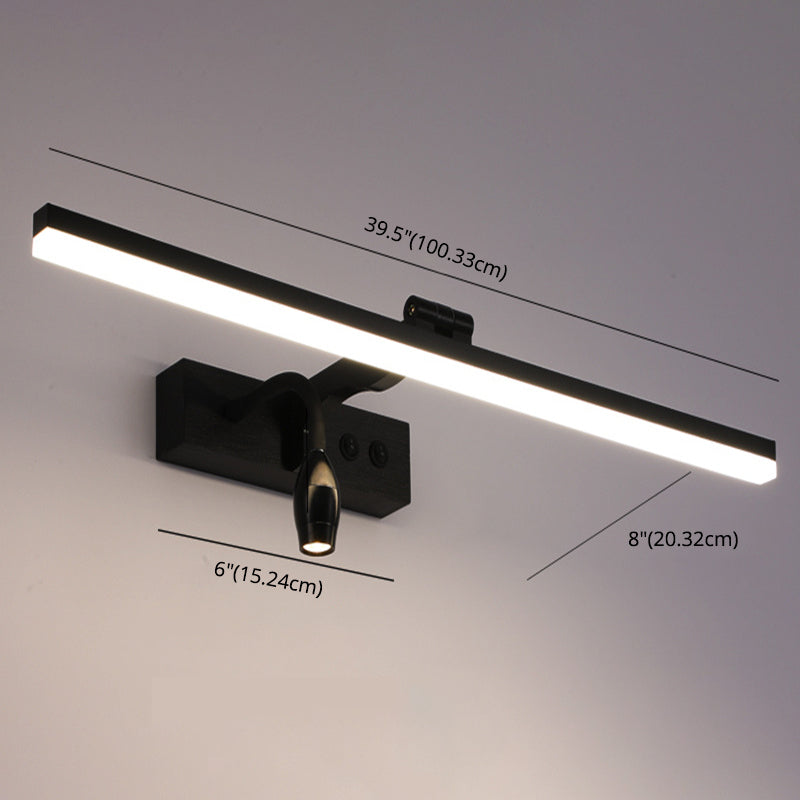 Lights muraux de miroir métal