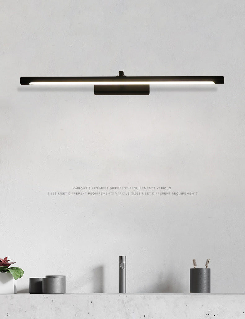 Linear Shade Swing Arm Wall Lighting Modern Style Metal 1 Light Sconce Lamp in White