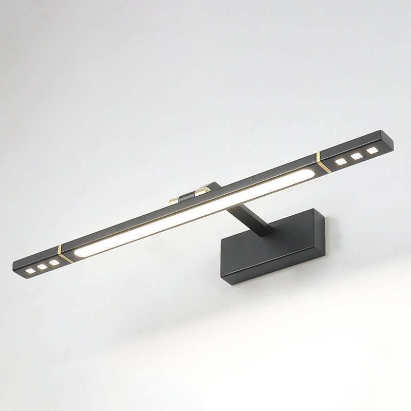 1-licht lineaire schaduw Wand SCONCE Moderne eenvoudige stijl Mirror Wandverlichting