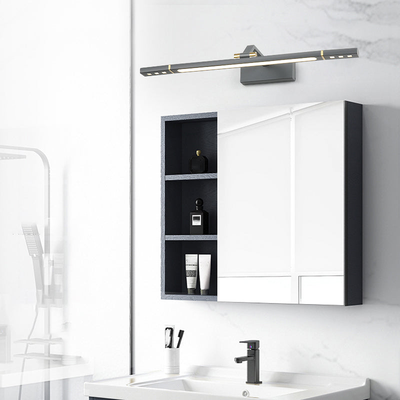 1-licht lineaire schaduw Wand SCONCE Moderne eenvoudige stijl Mirror Wandverlichting