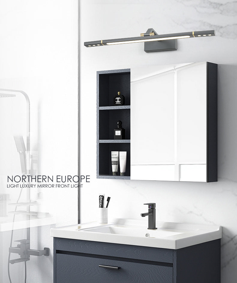 1-licht lineaire schaduw Wand SCONCE Moderne eenvoudige stijl Mirror Wandverlichting