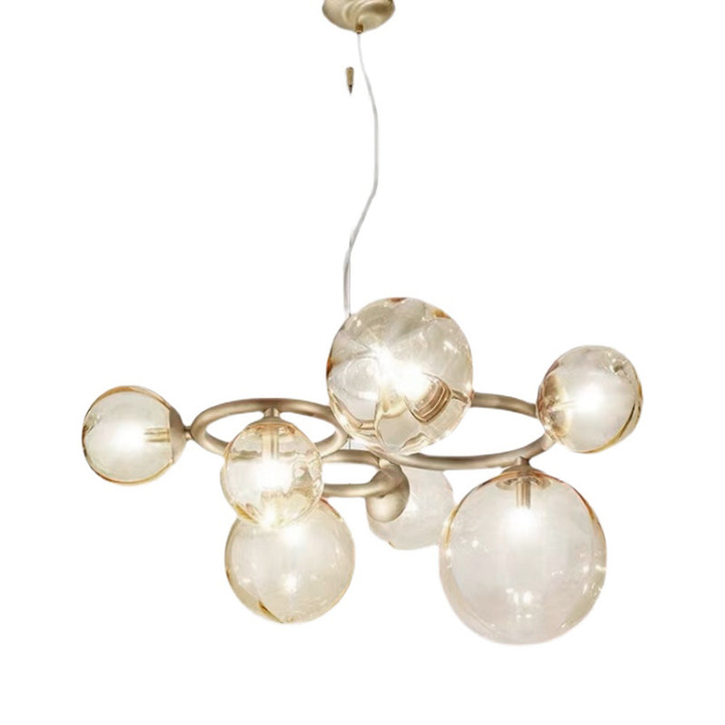 Lampadario moderno lampadario del lampadario Luci lampadario Pendente in vetro