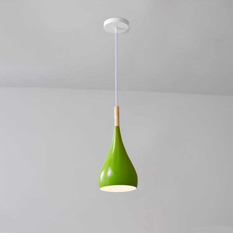 Luce Mini Mini Bell Bell, Luce in metallo Macaron Ampicca singola