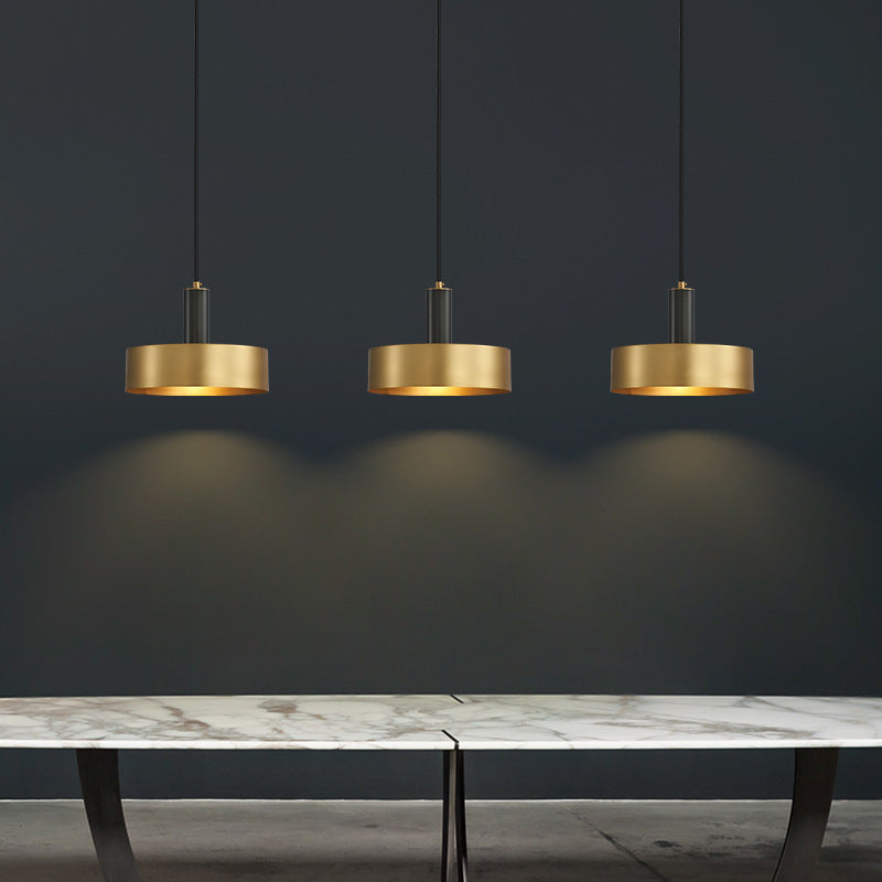 Iron Iron Contemporary sospeso a sospensione Light 1 ciondolo a 1 luce per sala da pranzo