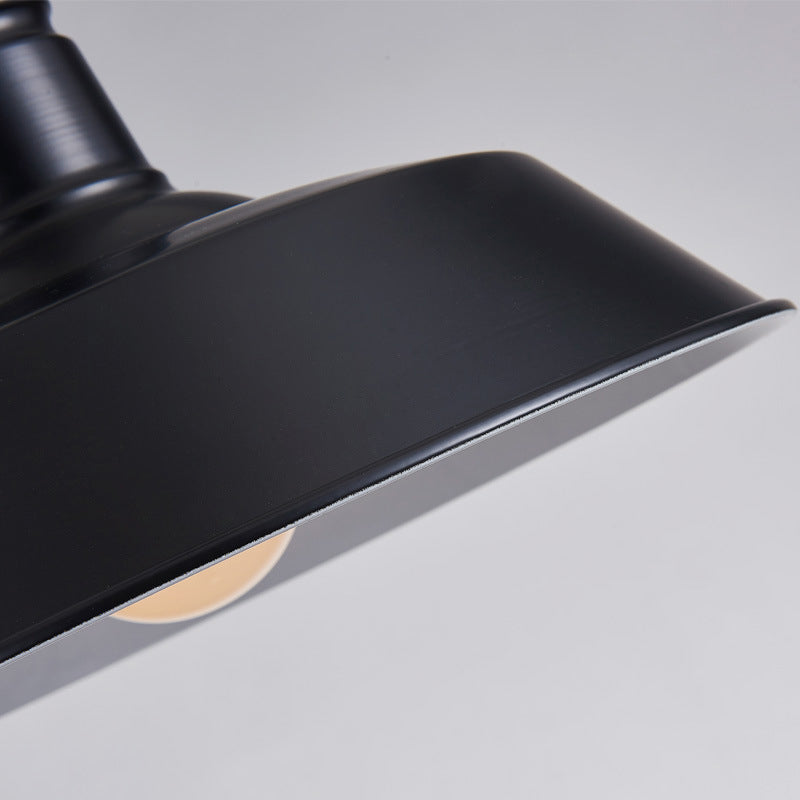 Nordic Bell Shade Hanging Light, Macaron Style Metal 1-Light Hanging Light Fixtures for Indoor