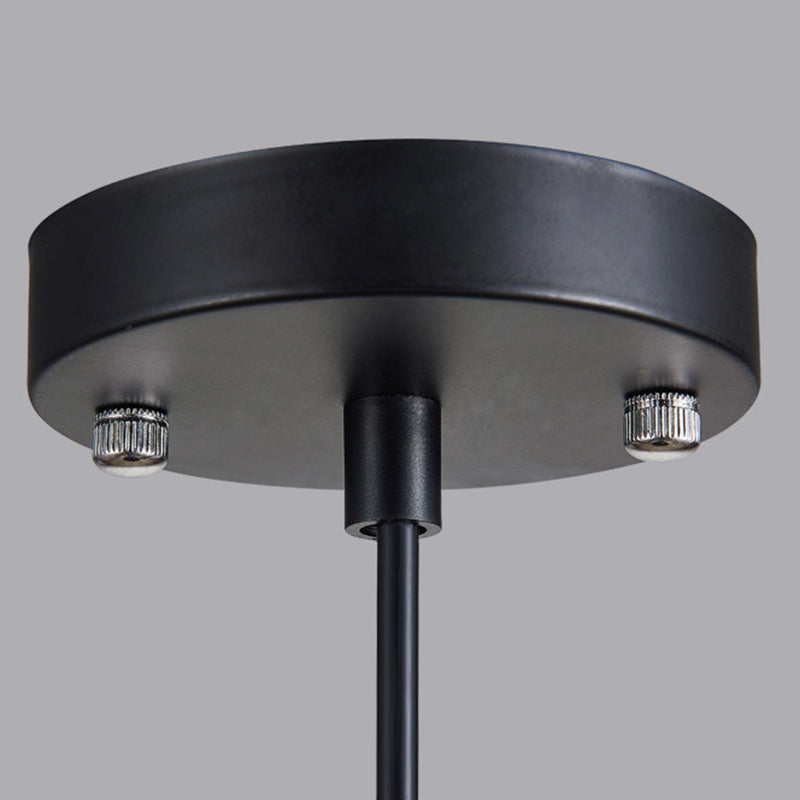 Nordic Bell Shade Hanging Light, Macaron Style Metal 1-Light Hanging Light Fixtures for Indoor