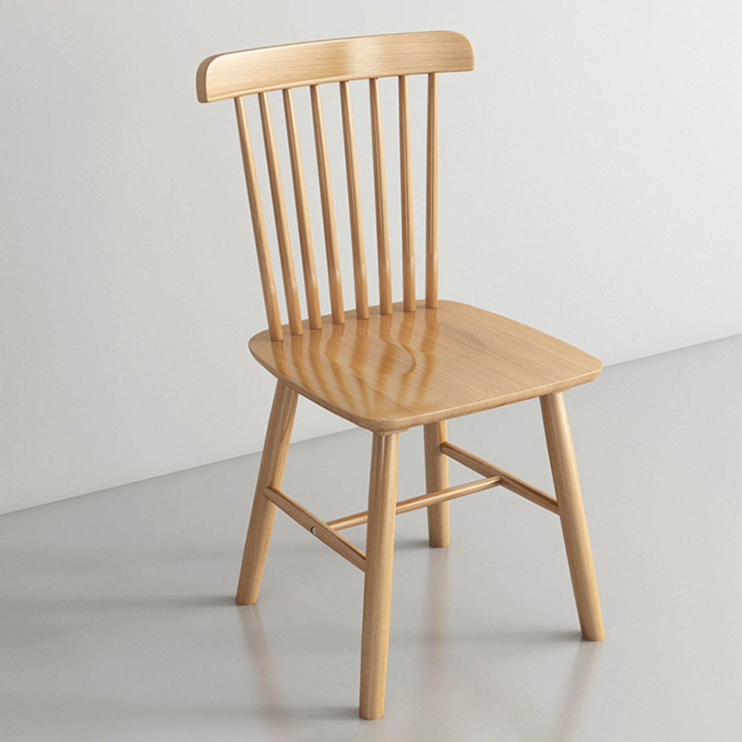 Modern Rectangle Shape Khaki Dining Set Solid Wood Standard Dining Set for Kitchen