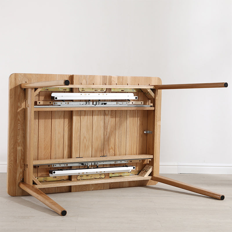 Minimalist Style Dining Table with Solid Wood Dining Table and Chairs for Home Use